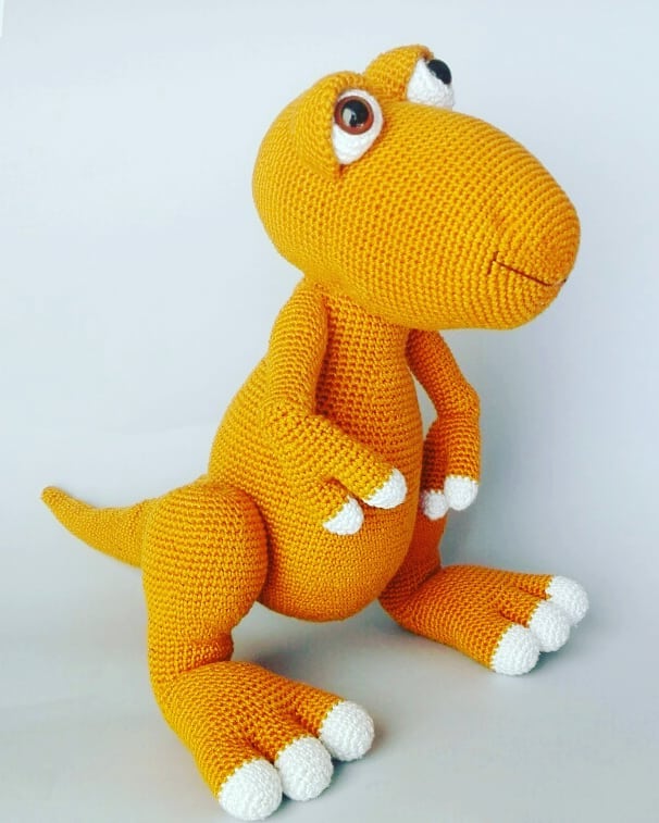 T-REX - création en crochet