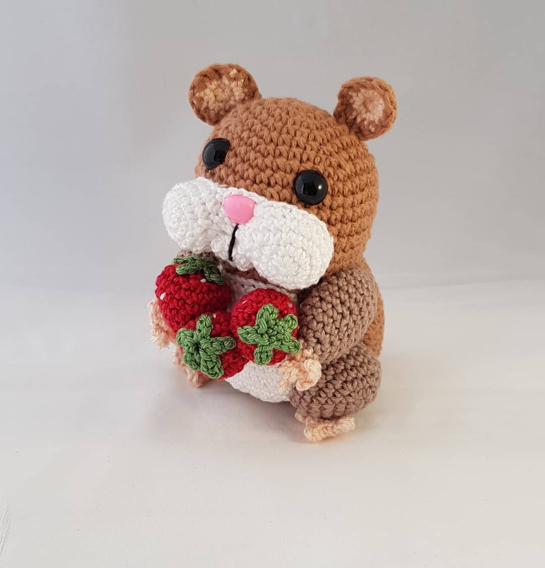 Grizzy le hamster - création en crochet
