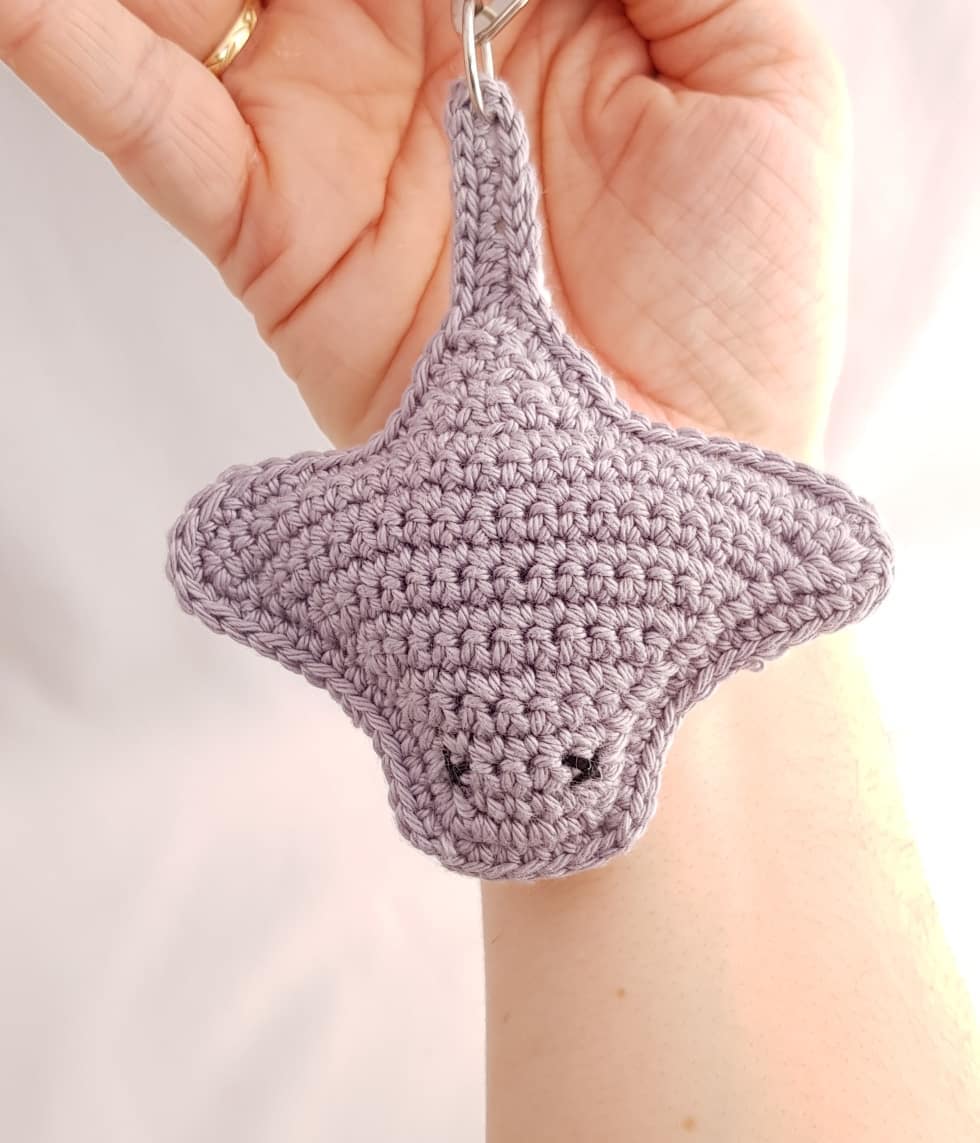 Raie - création en crochet