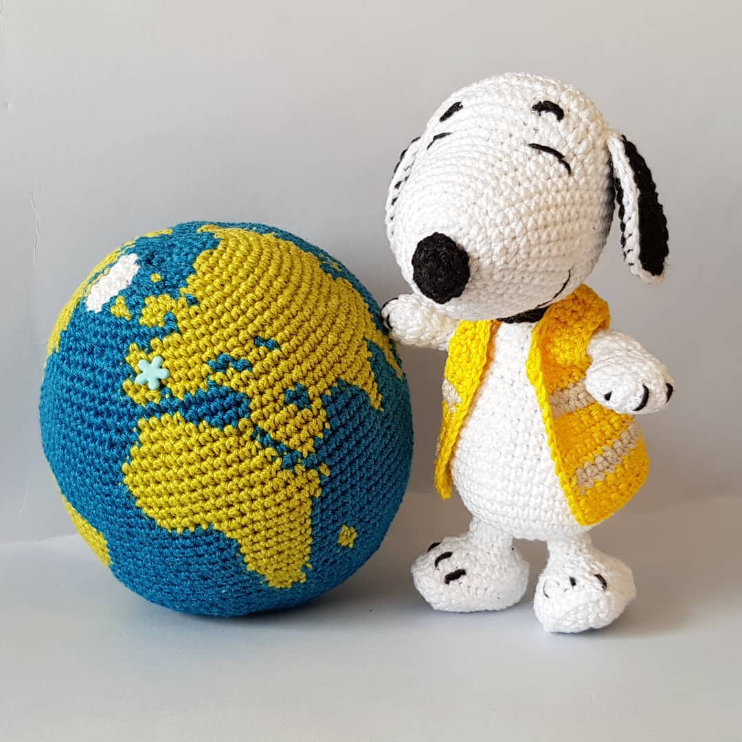 Snoopy - création en crochet