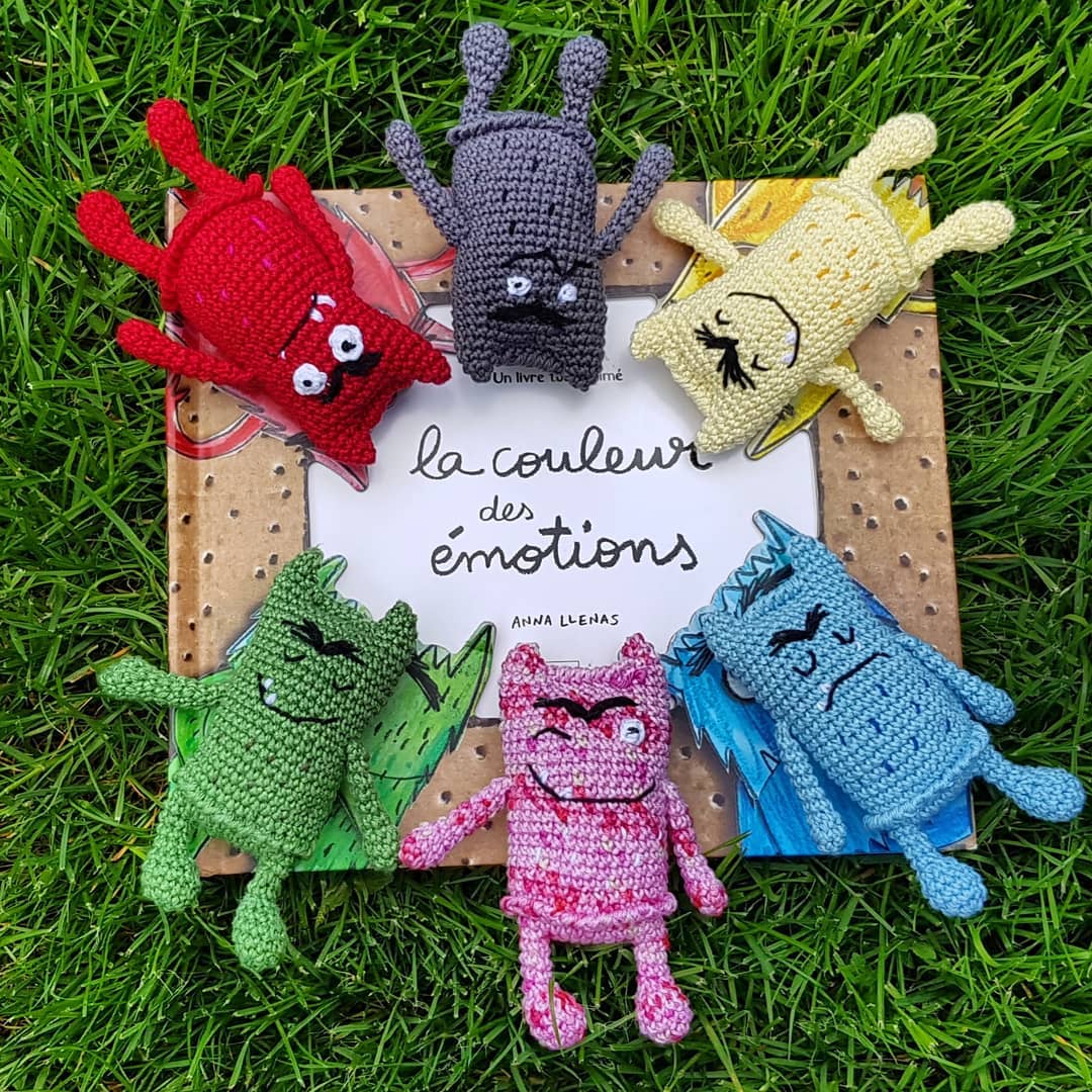 La couleur des émotions - création en crochet