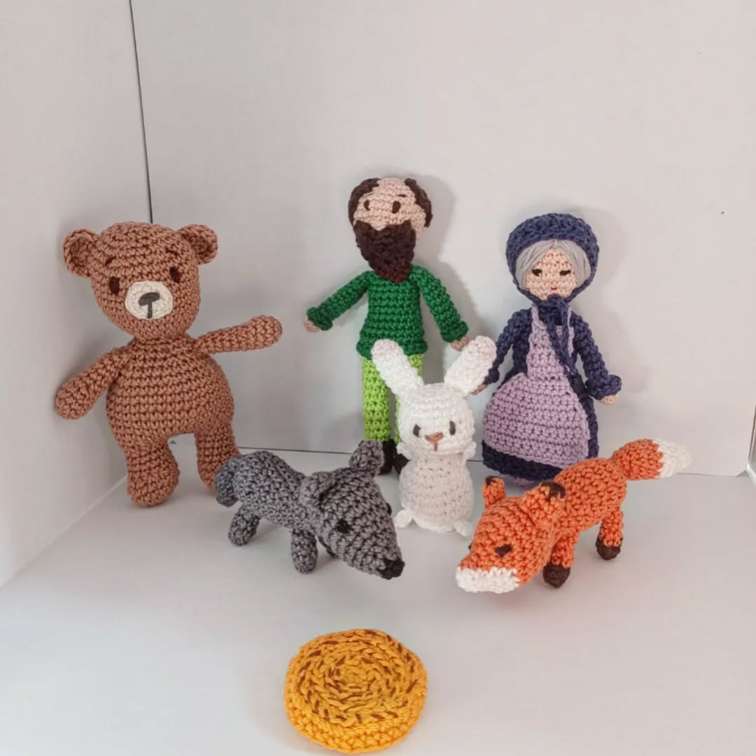 Roule galette - création en crochet