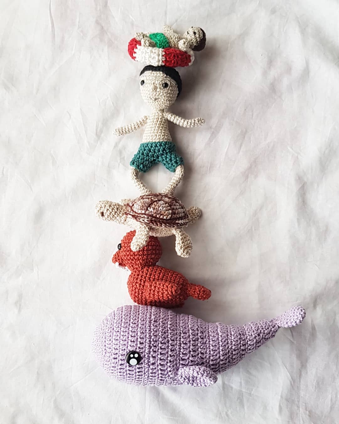 Bloup bloup bloup - création en crochet