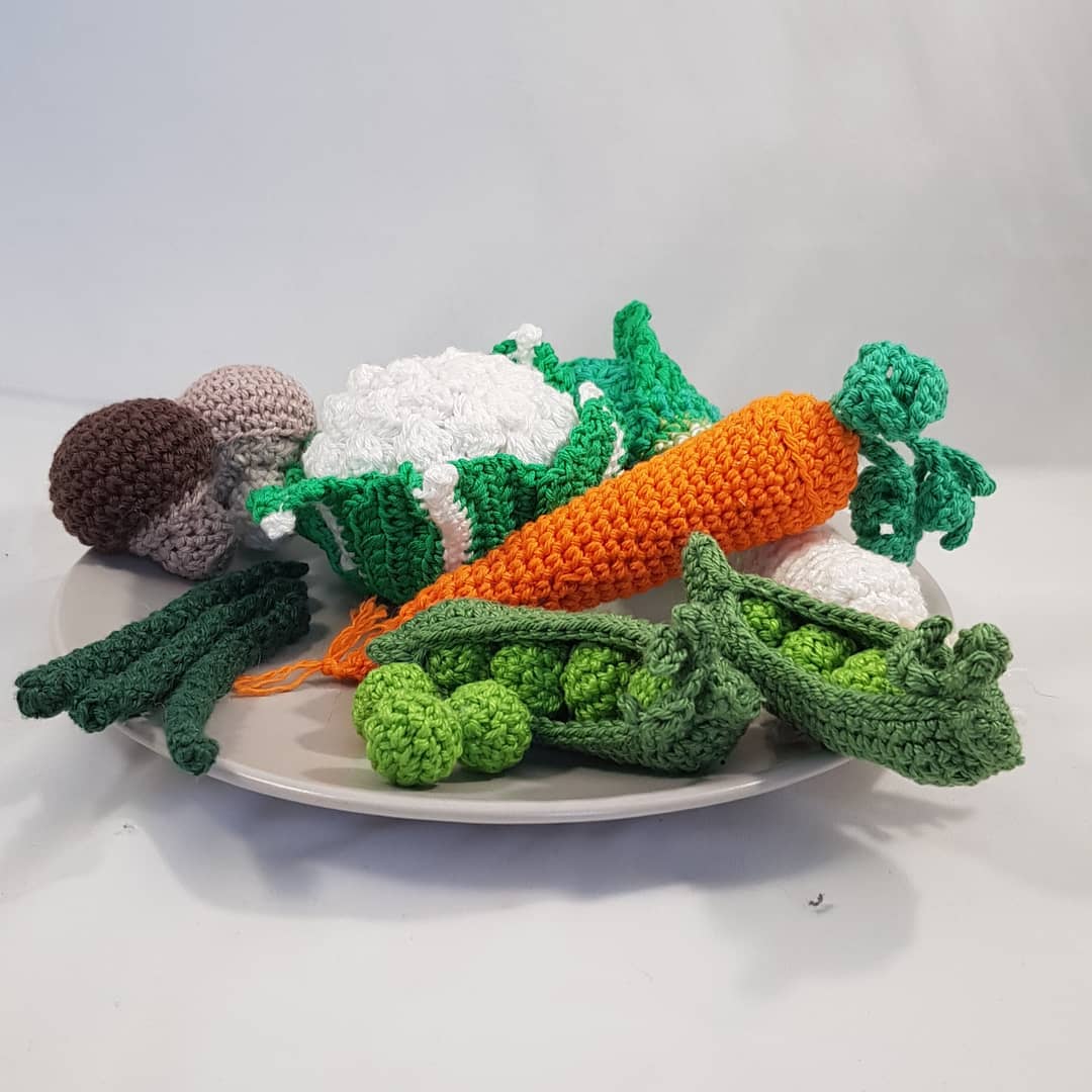 Légumes - création en crochet