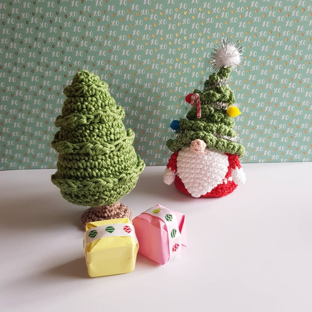 sapins - création en crochet