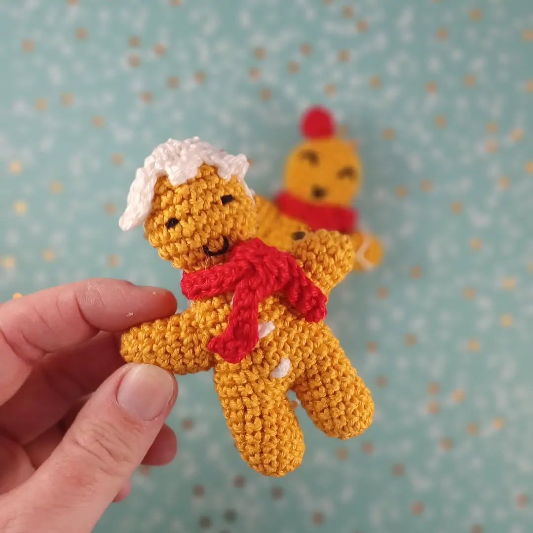 petit biscuit - création en crochet