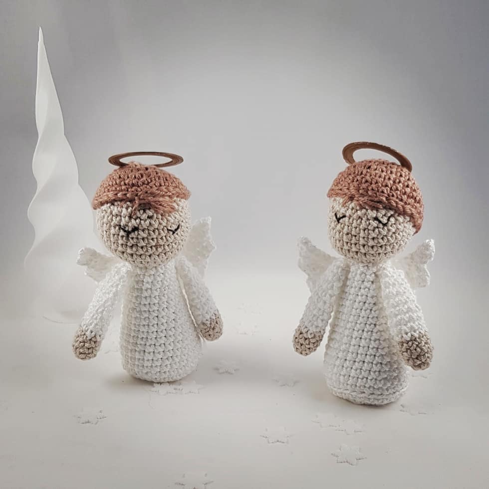 anges - création en crochet