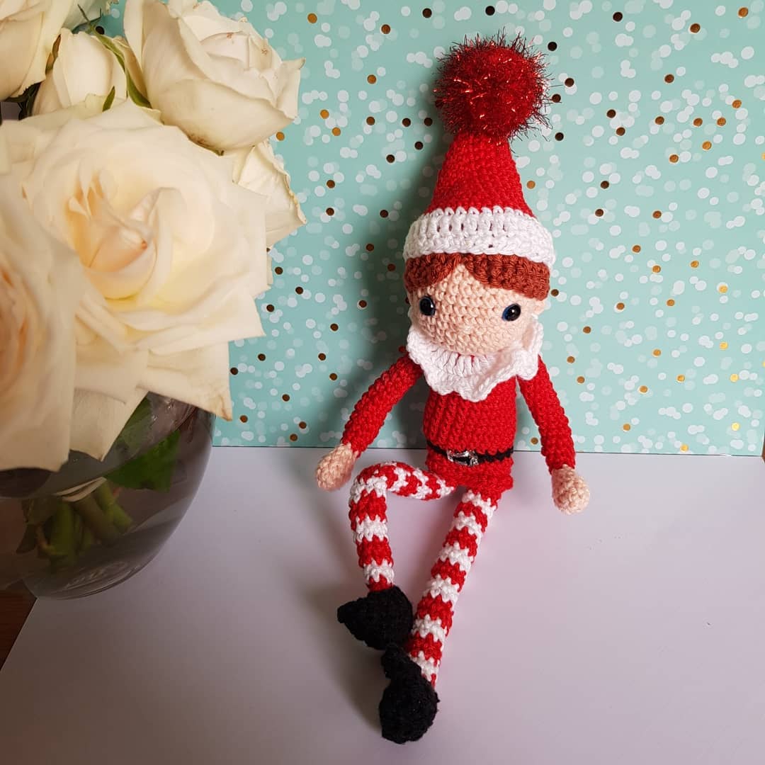 lutin farceur - création en crochet
