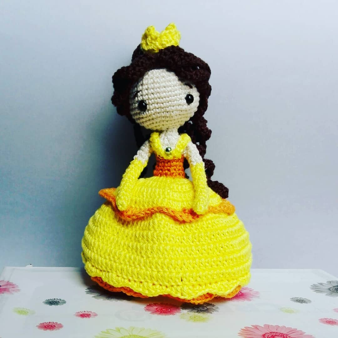 Belle - création en crochet