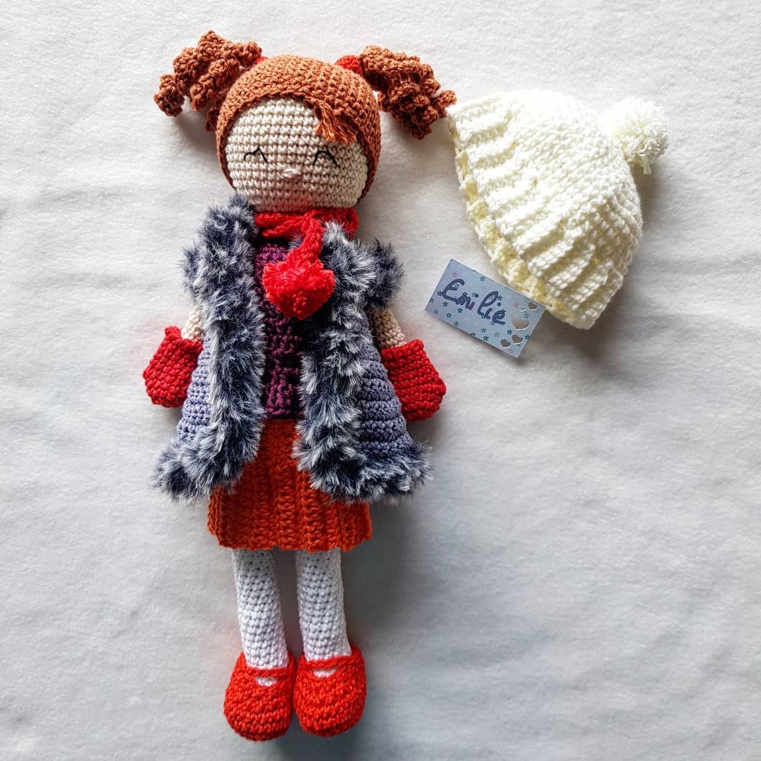 Plume - création en crochet